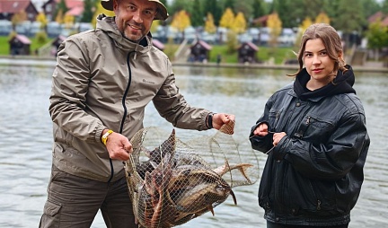 Погода порадовала, а рыба клевала
