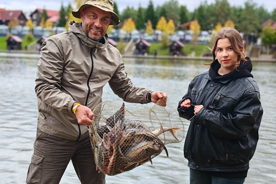 Погода порадовала, а рыба клевала