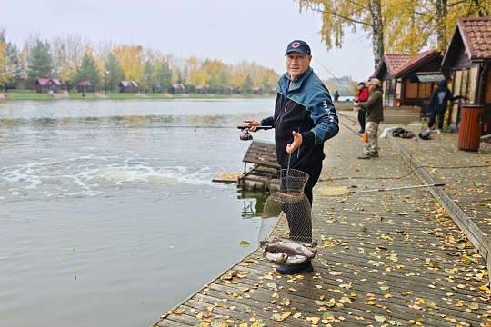 Активный клёв форели и осетра