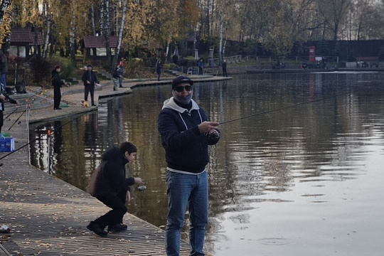 Отличная погода и клёв форели