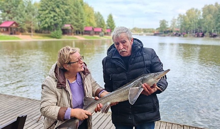 Солнечный день и отличный клёв